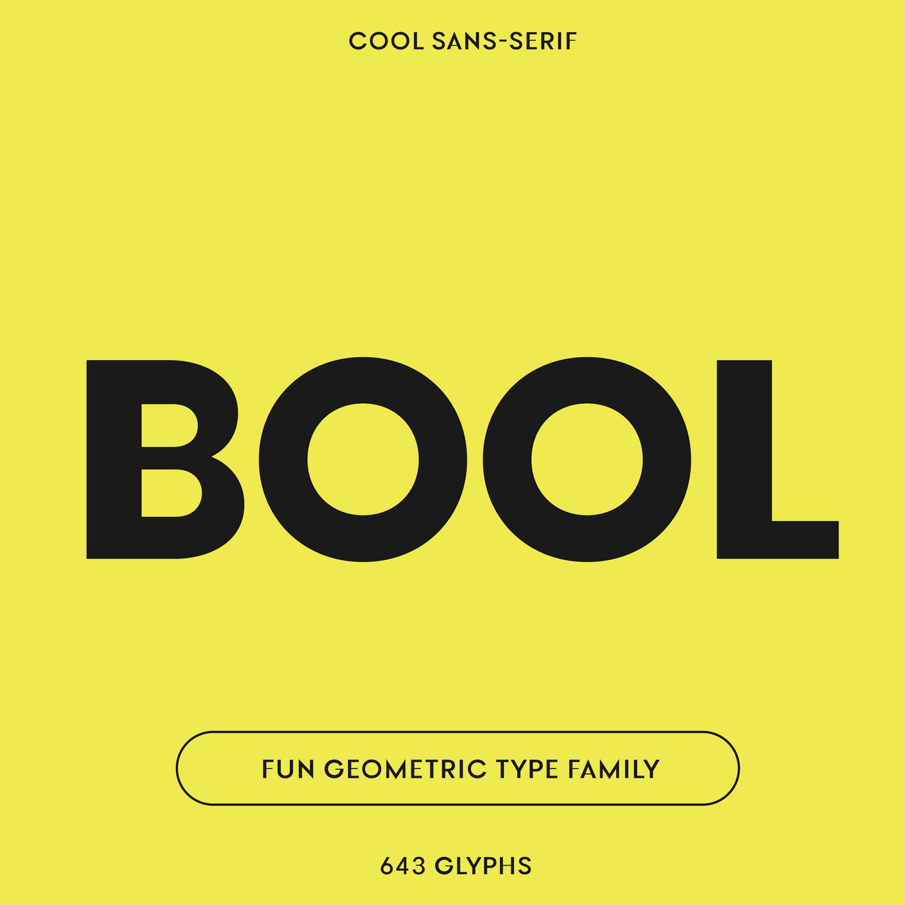 Bool Font Preview