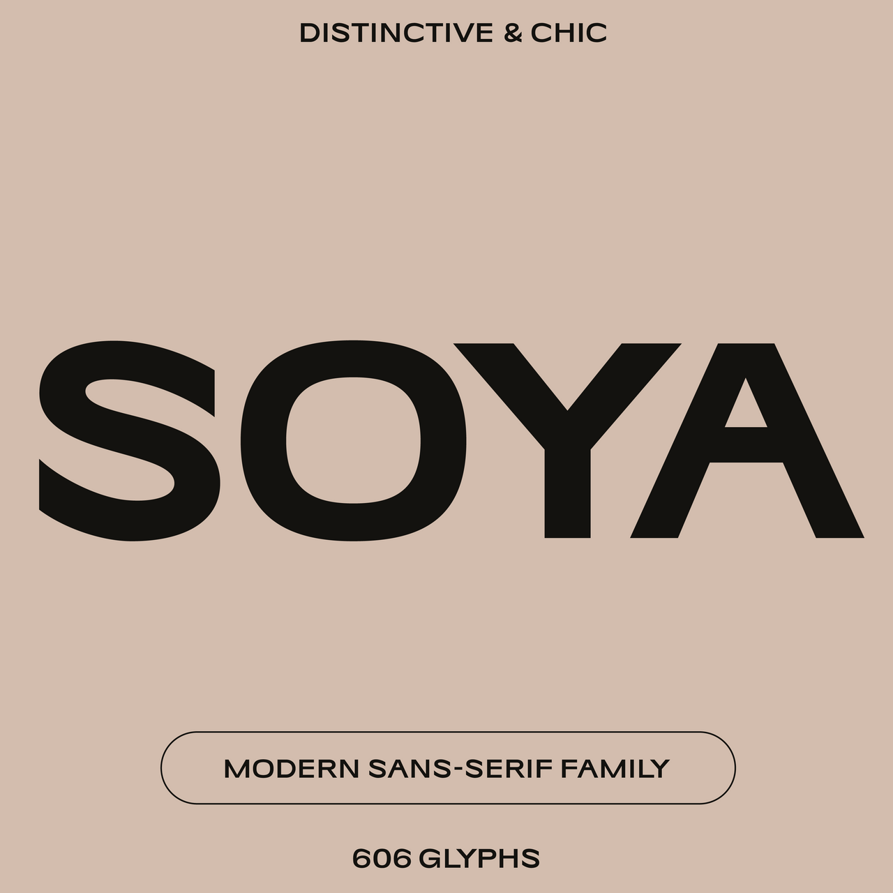 Soya Font Preview